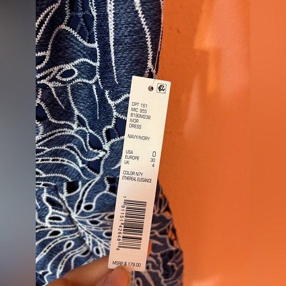 Antonio Melani Monstera Leaf Dress - Picture 3 of 4